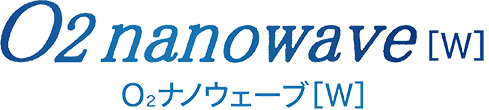 O2 ナノウェーブ［W］ロゴ